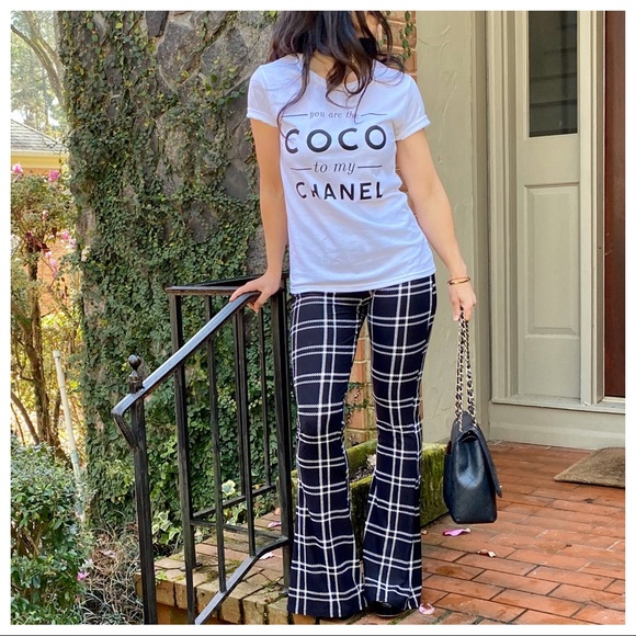✨LAST ONE✨Fabulous checkered wide bell flare pants - Picture 5 of 7